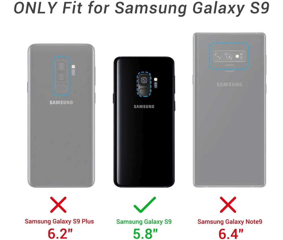 Tomplus Armor Tank - Carcasa Rígida Para Samsung Galaxy S9 (