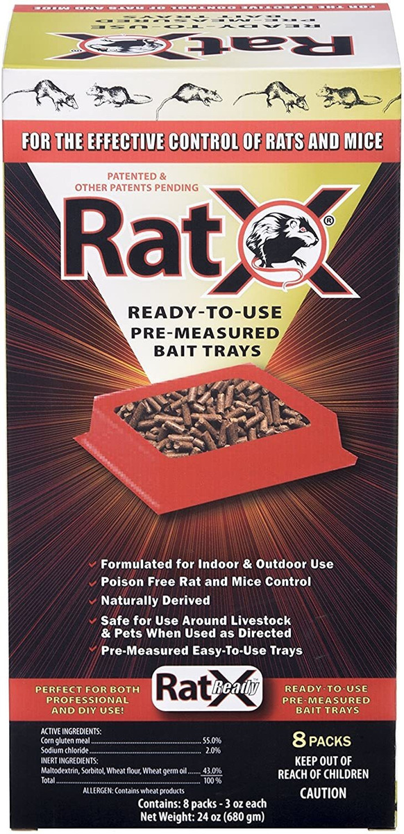 Ecoclear Products 620106, Ratx Pellets Para Ratas Humanas