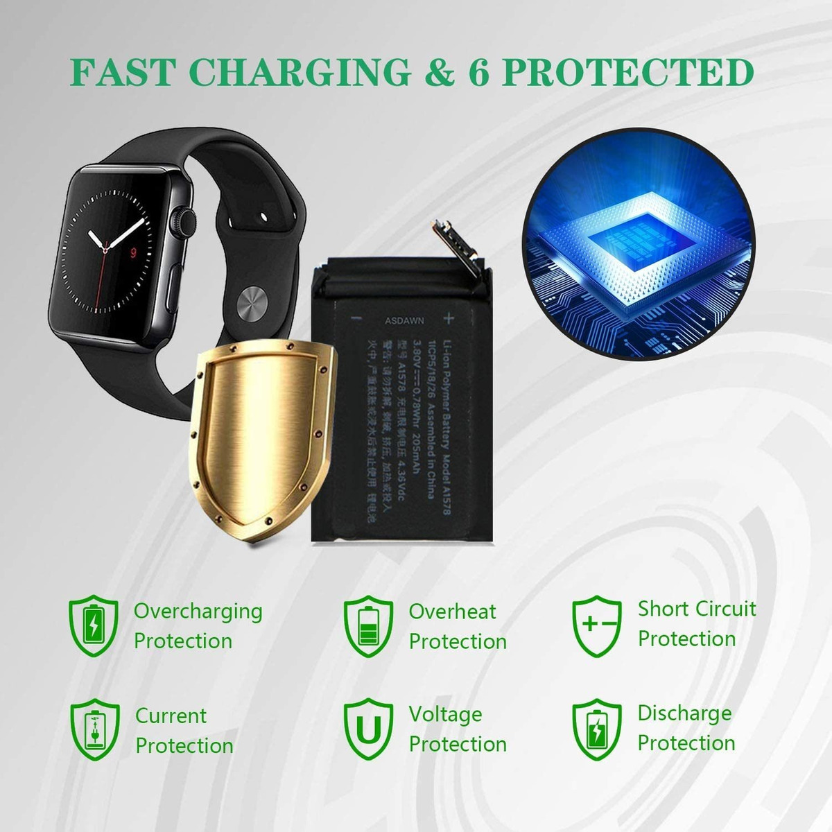 Para A1578 Batería De Repuesto Compatibles Con Apple Seguir