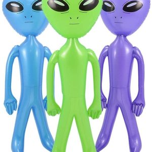 Rhode Island Novedad Inflable 54.5 Pulgadas Jumbo Alien Colo