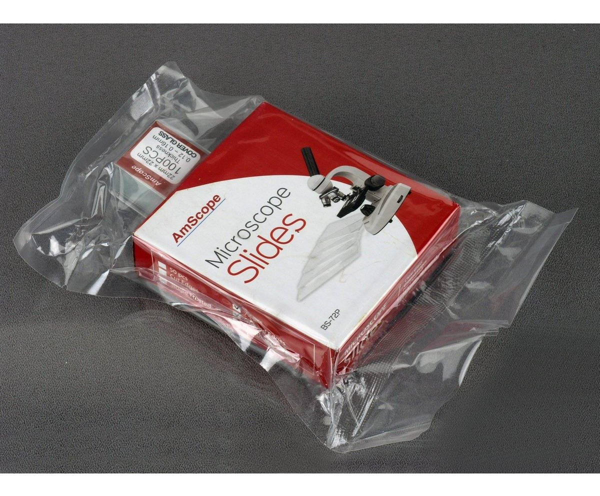 Amscope Bs-72p-100s-22 72 Piezas De Pre-limpiado Microscopio
