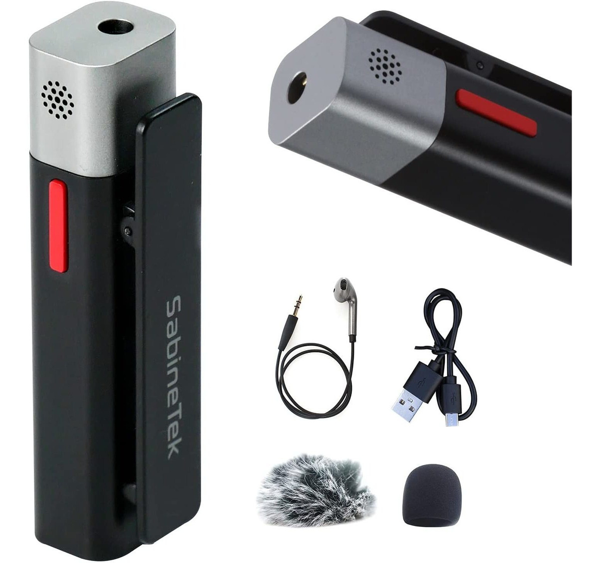 Sabinetek Oficial Smartmike Micrófono Bluetooth Inalámbric