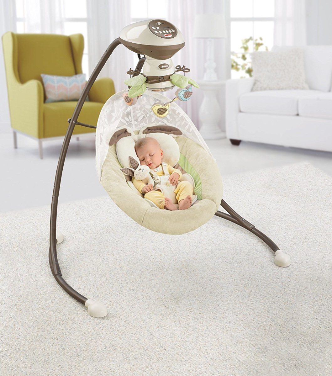 Columpio N Fisher-price Snugabunny Cuna' Con Tecnología Smar