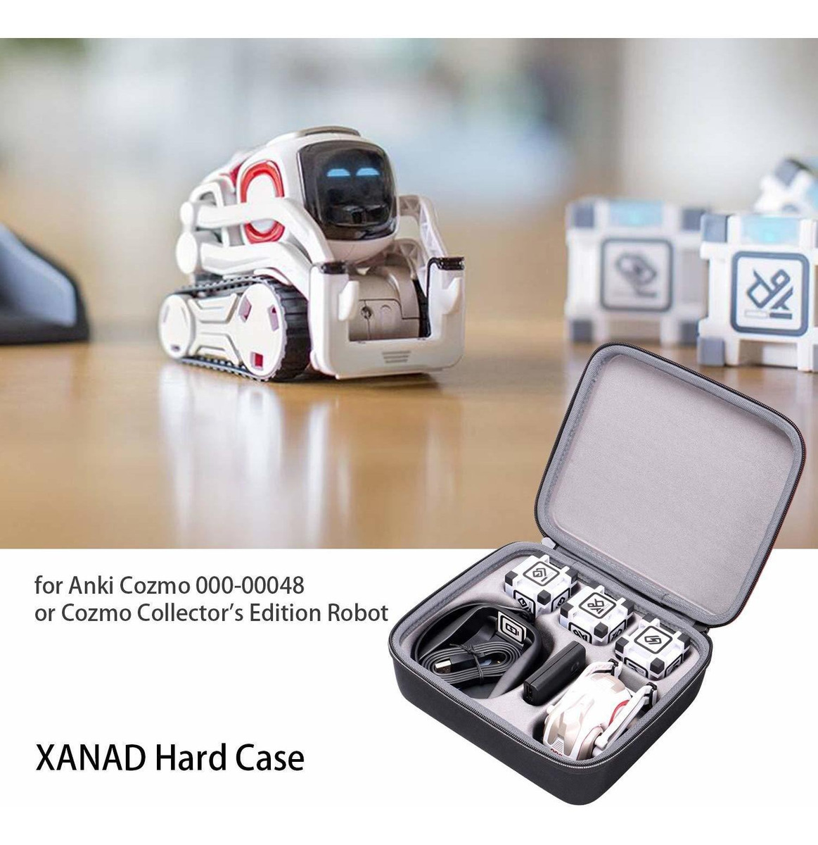 Xanad Viaje Estuche Rígido Portátil Para Anki Cozmo O Edició