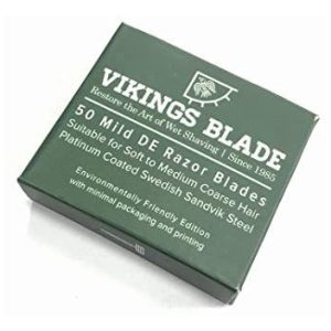 Vikings Blade – Cuchillas De Afeitar De Repuesto De Acero Su