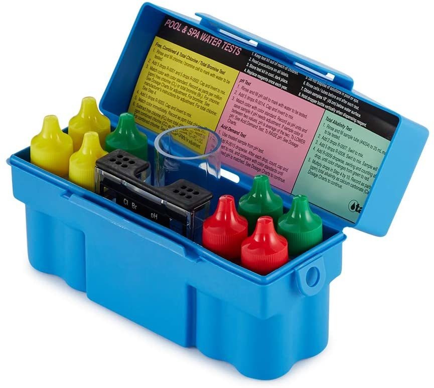 Taylor K-1004 Safety Plus - Kit De Prueba De Cloro Y Bromo P