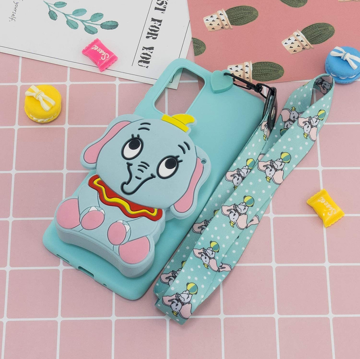 Yewos - Funda De Silicona Para Samsung Galaxy A02s, Diseño D