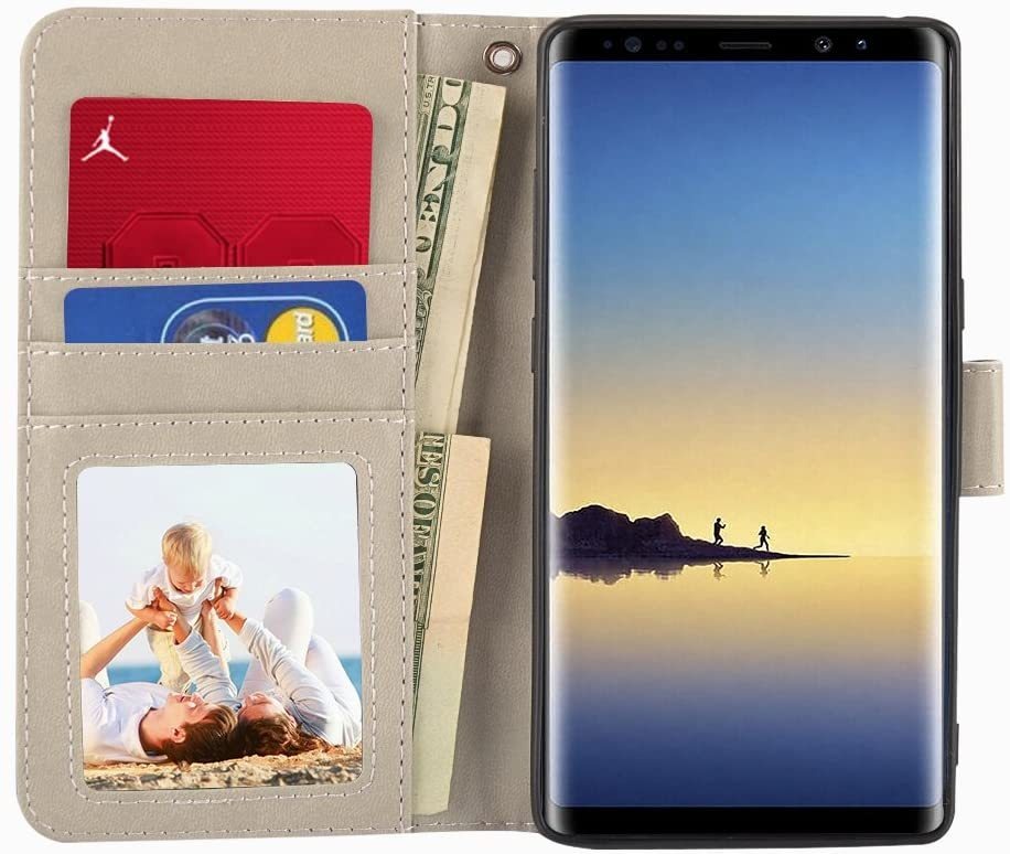 Urspeedteklive Funda Para Galaxy Note 8, Funda Tipo Cartera