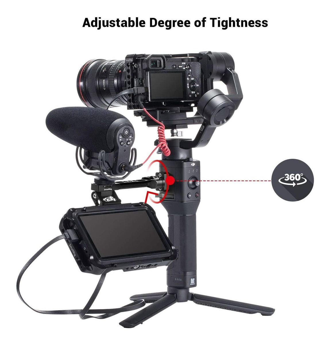 Smallrig Bse2386 - Soporte De Monitor Para Ajustable De Cáma