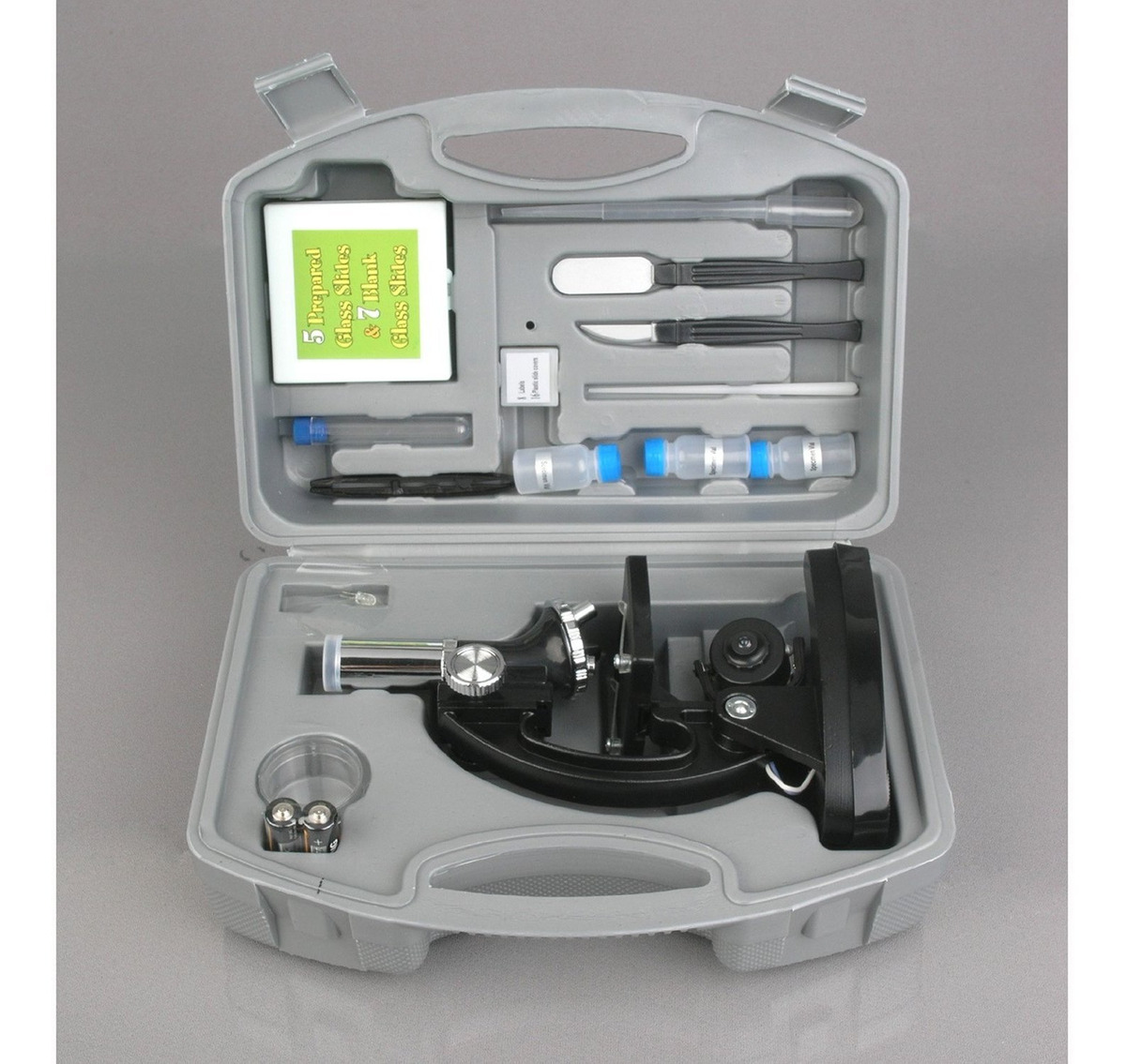 Amscope 120x-240x-300x-480x-600x-1200x Metal Educación Brazo