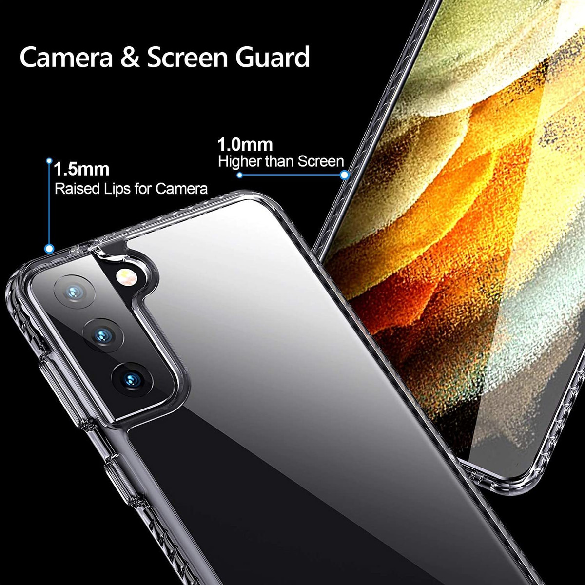 Ainoya - Funda Compatible Con Samsung Galaxy S21 Plus De 6.7