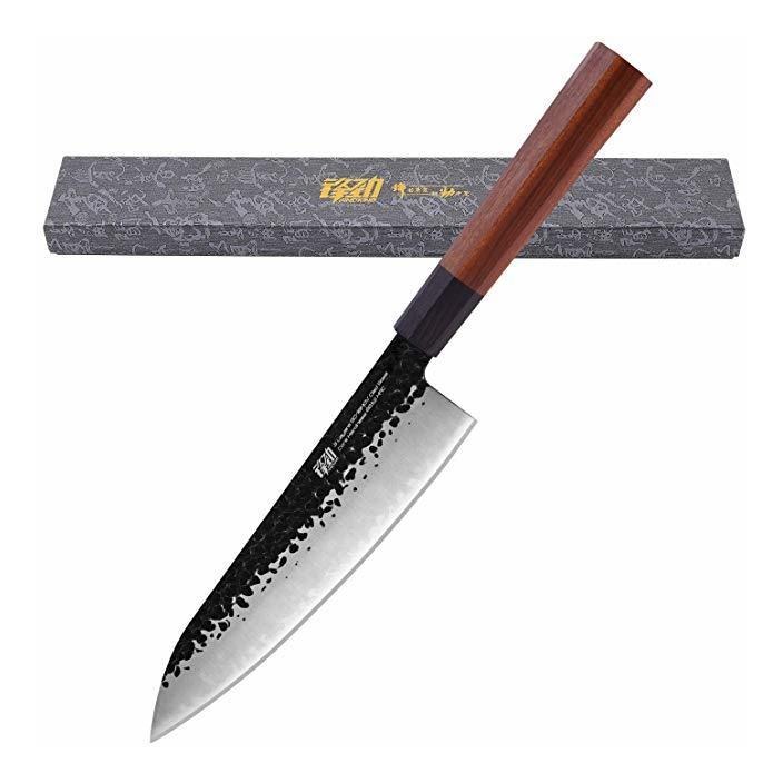 8 Pulgadas Chef Knife Por Acero Revestido Findking-dinastía