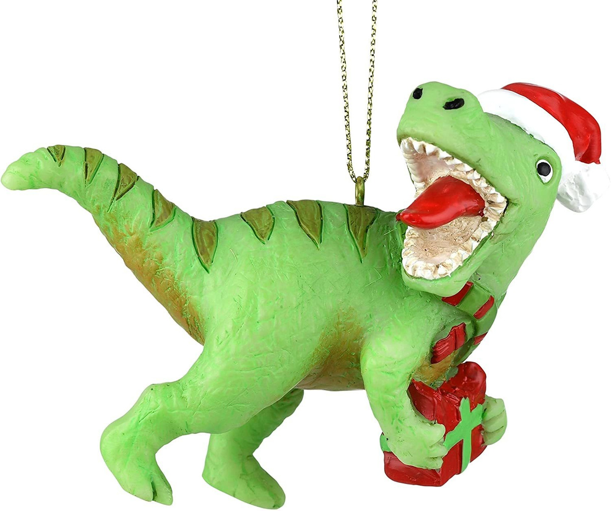 Árbol Buddees Rex De Navidad Adorno De Un Dinosaurio De T-re