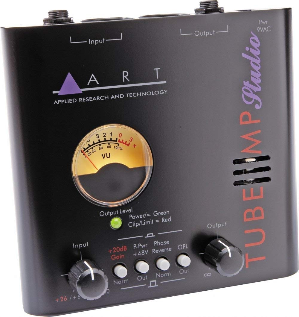 Arte Tubo Mp Estudio Previo De Micrófono