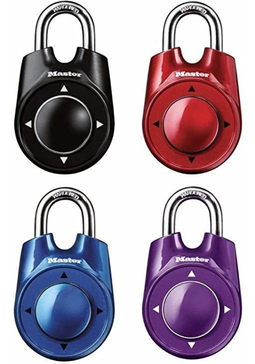 Master Lock 1500id 4 Paquete De 2-1 / 8 Pulgadas. Amplia De