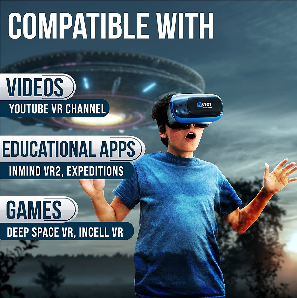 Auriculares De Realidad Virtual Compatibles Con iPhone Y Tel