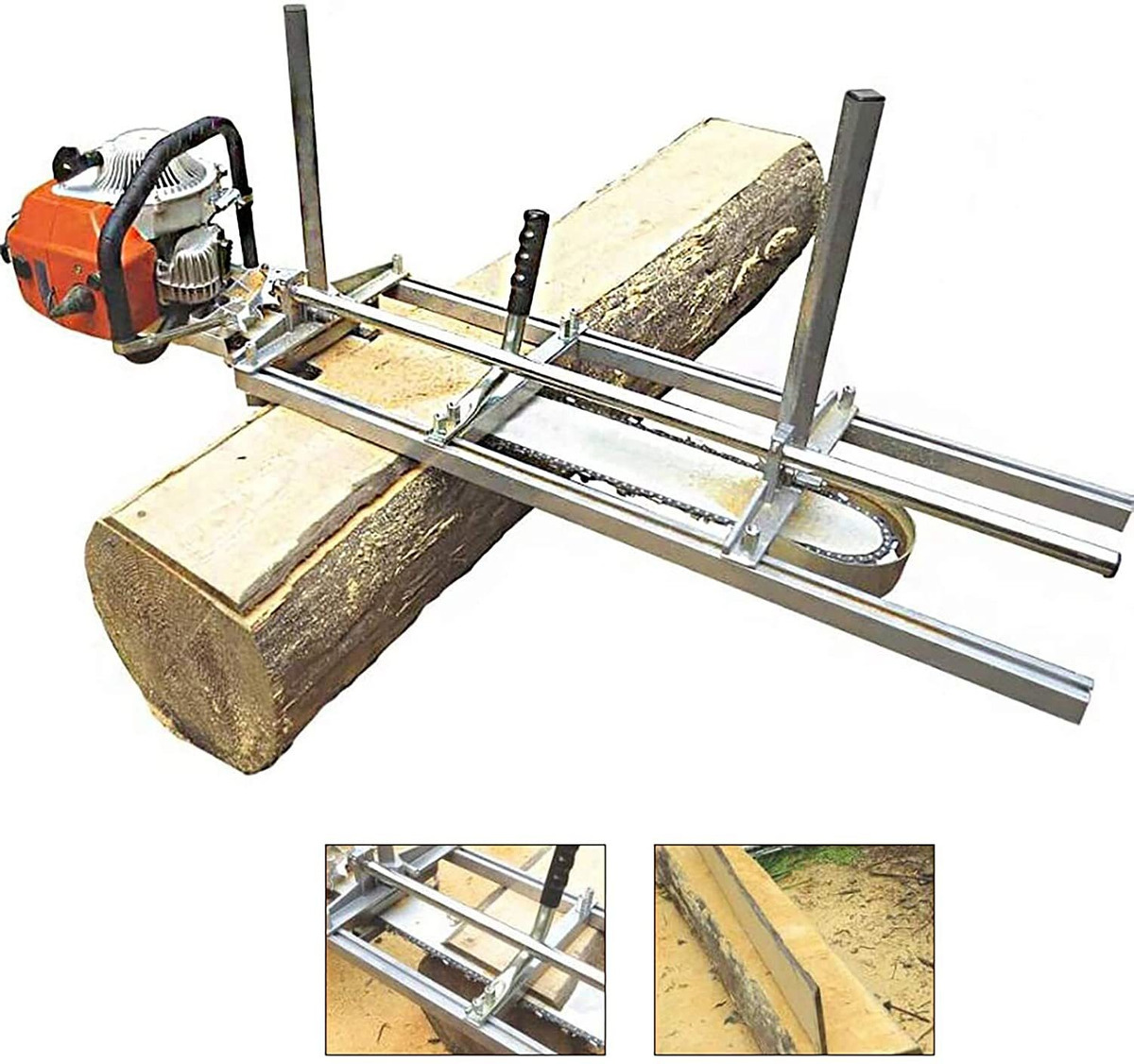 Surmountway - Molino De Motosierra Portátil De 14 A 36 Pulga