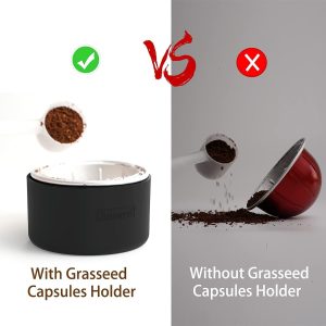 Grasseed Kit De Cápsulas Vertuo Reutilizable Para Cápsulas V