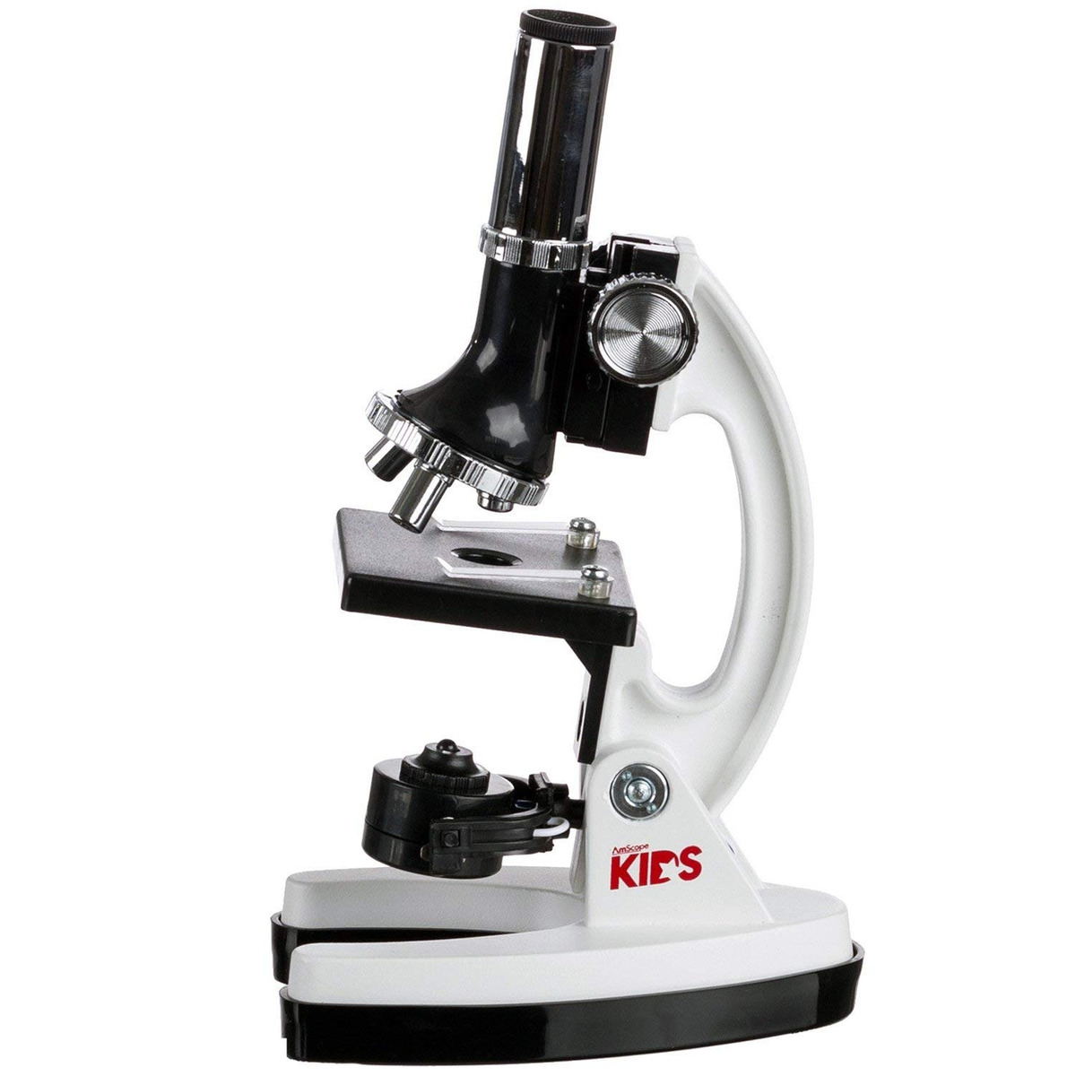 Amscope 1200x 52-pcs Niños Estudiante Principiante Microscop