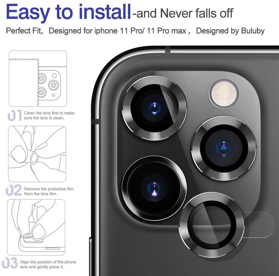Buluby Protector De Lente De Cámara Para iPhone 11 Pro Max/1