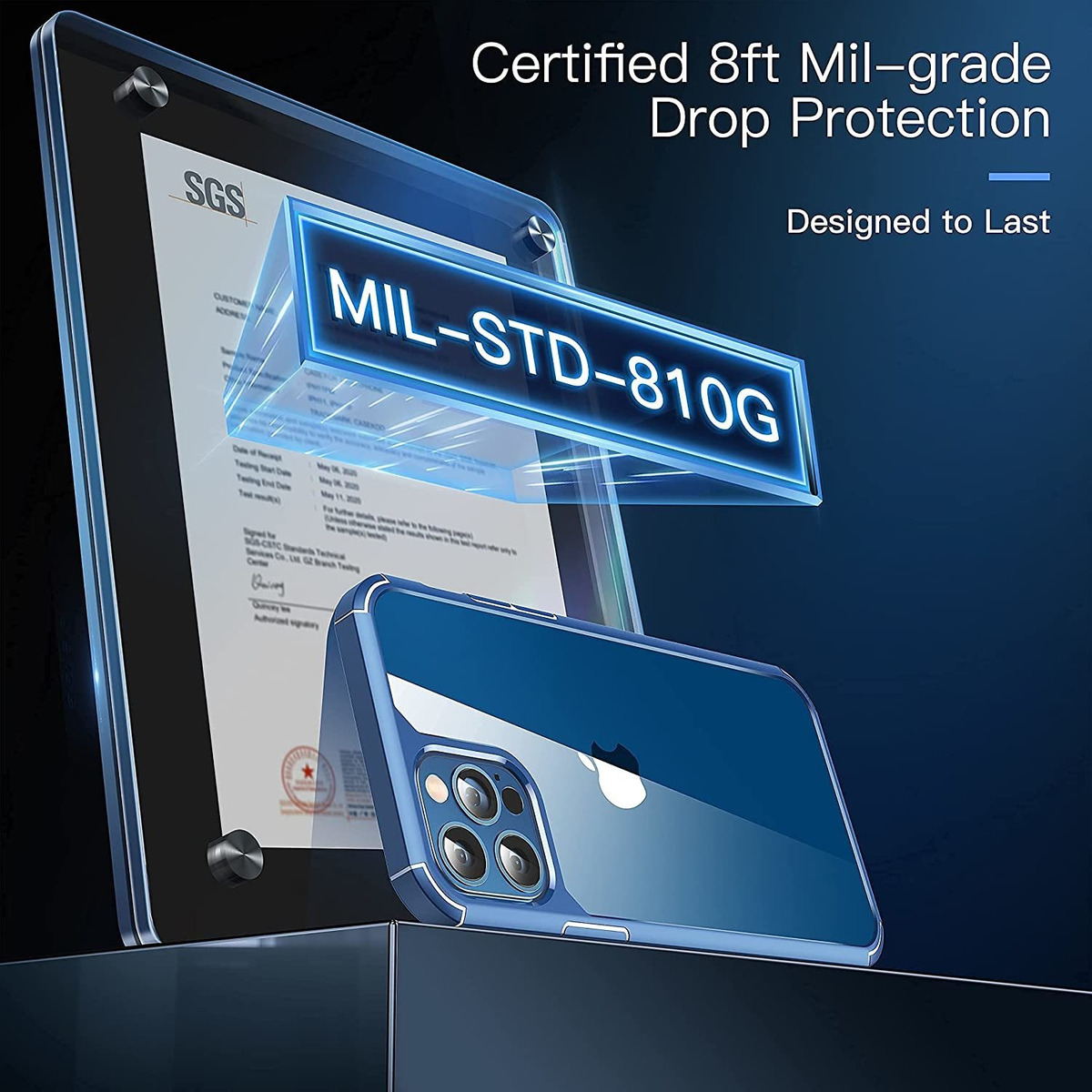 Casekoo Defender - Funda Diseñada Para iPhone 12 Pro Max, Pr