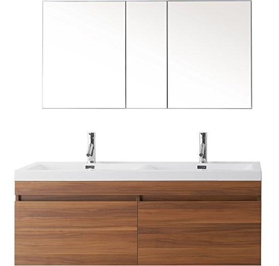Virtu Ee.uu. Jd-50355-pl-001 Zuri 55 Doble Tocador De Baño