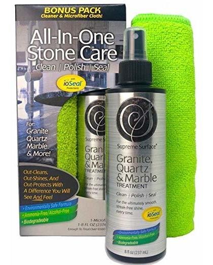 Supremo De La Superficie De Granito Y Cuarzo, Limpiador, Pol