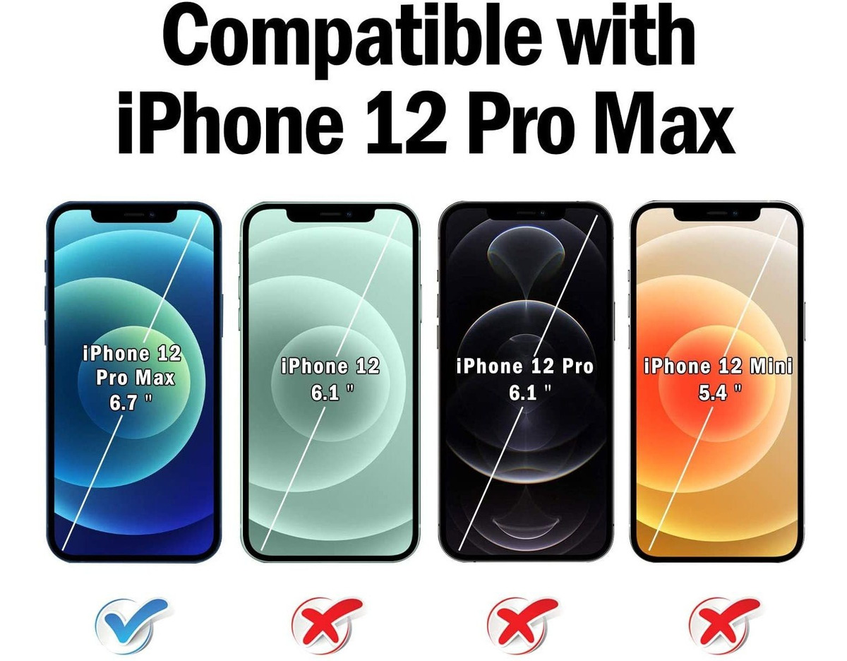 Qhohq - Protector De Pantalla De Privacidad Para iPhone 12 P