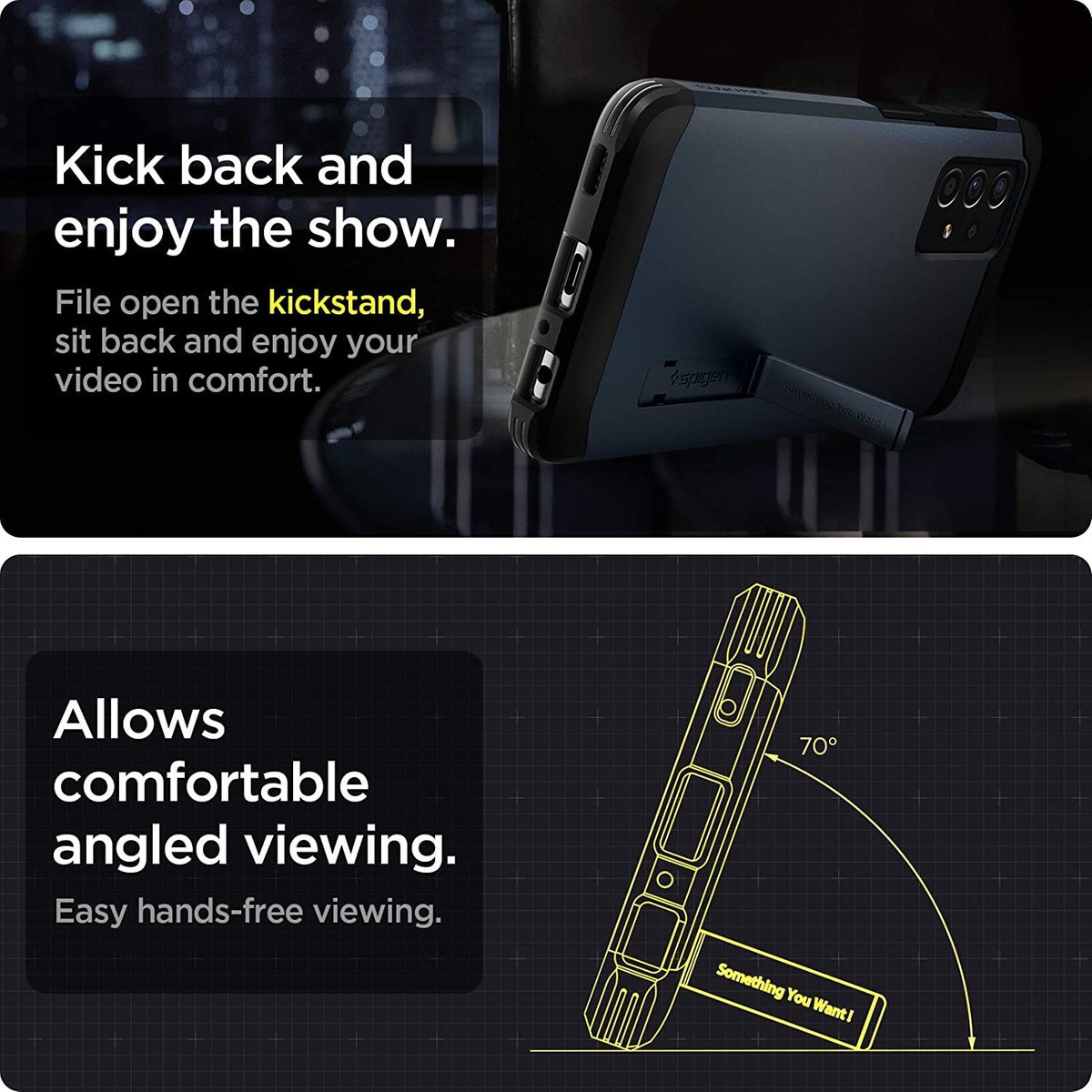 Spigen Tough Armor - Funda Diseñada Para Galaxy A52 (2021),