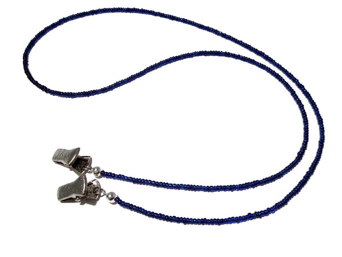 Atlanyards Azul Cobalto Del Sostenedor Del Clip De La Lente