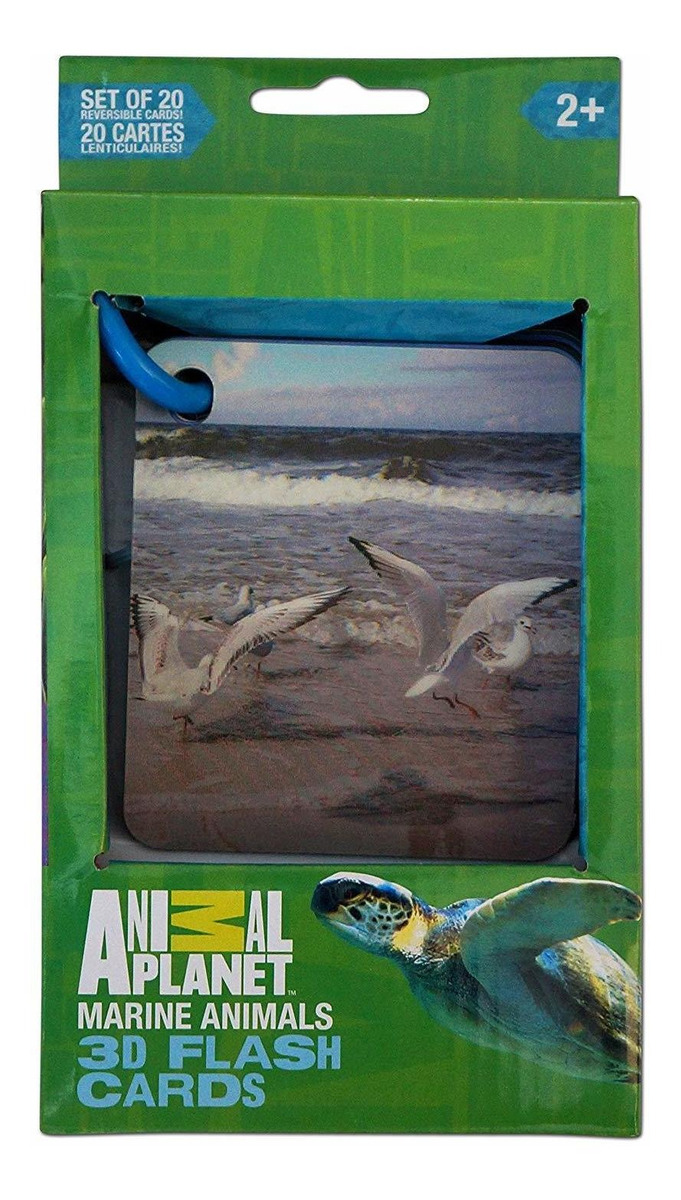 Animal Planet 3d Tarjetas Flash Animales Marinos
