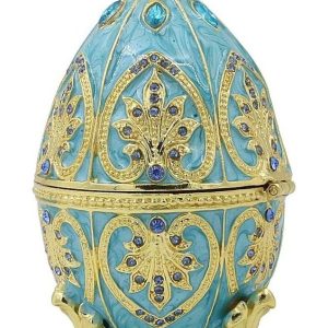 Pintado A Mano Hophen Pascua De Faberge Huevo Cajas De Regal