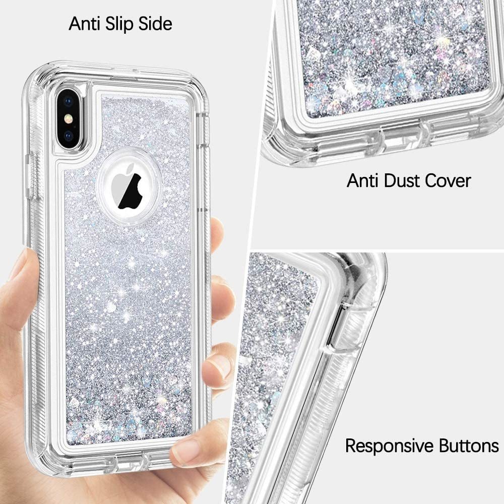 Wollony Funda Para iPhone XS Max, 360 De Cuerpo Completo, A