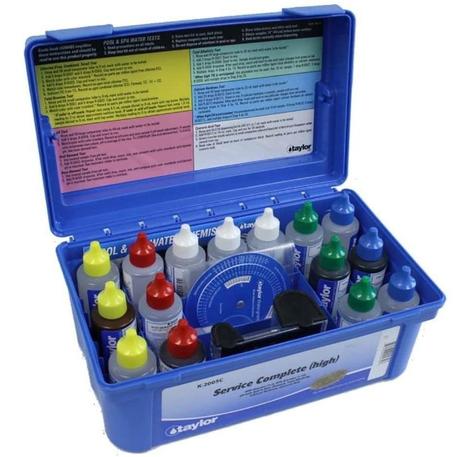 Taylor Tecnologías K-2005c Servicio Completo Piscina Test Ki