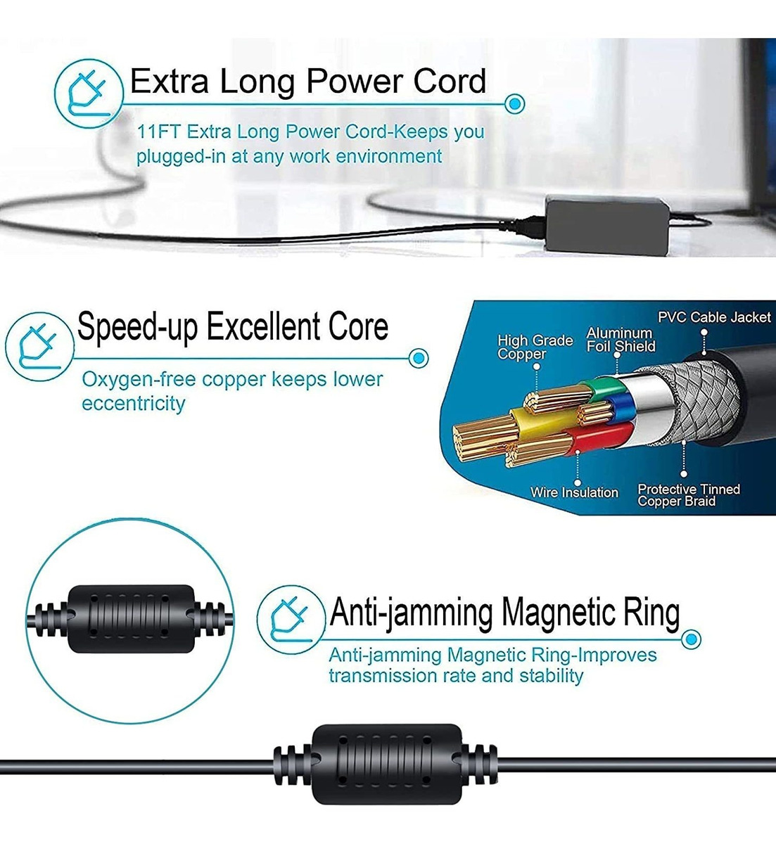 Cargador Adaptador De Ca Para Laptop Dell Inspiron 13 14 15