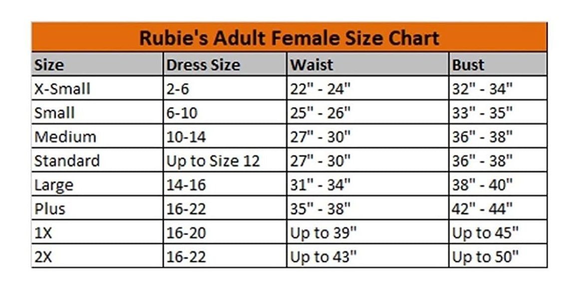 Rubie Curvas Conjur - Disfraz Sexy Para Mujer