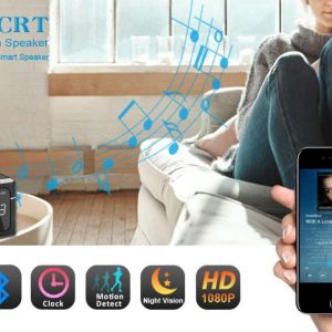 Altavoz Bluetooth Cámara Inalámbrica Livcrt Espía Oculta Esp