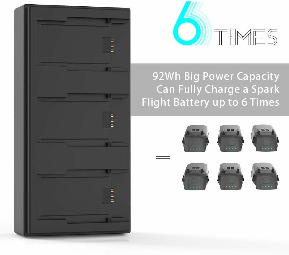 Smatree Estación De Carga Portátil Compatible Con Dji Spark