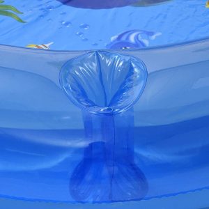 Centro De Juego Inflable, Piscina Para Niños Con Tobogán Y P