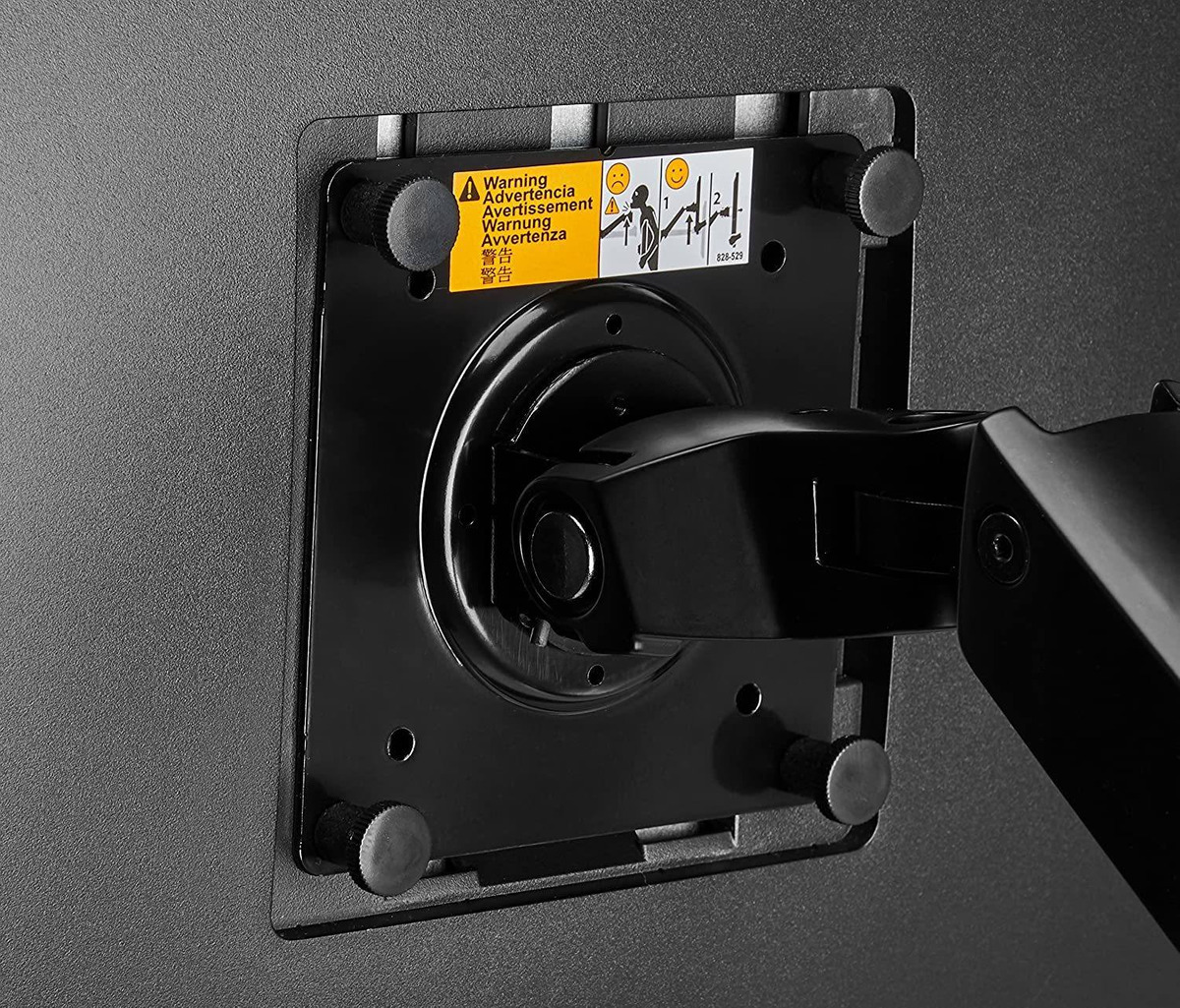 Amazonbasics Brazo De Montaje., Negro