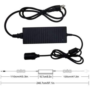 Jieyitech 12v 10a Car Adapter,ac To Dc Converter 110v 240v
