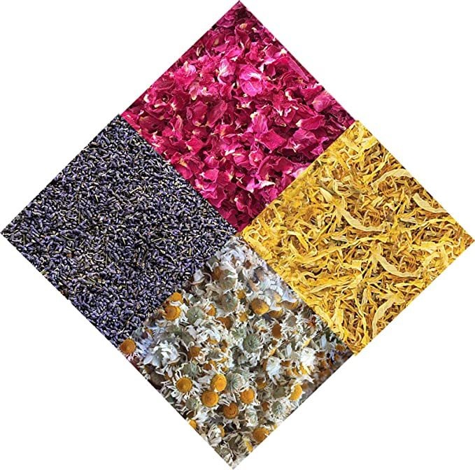 Mayor De Flores Secas Kit - Ultra Manzanilla Lavanda Pétalos