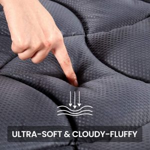 Funda De Colchón King Para Mayor Confort Con Orilla Elástica