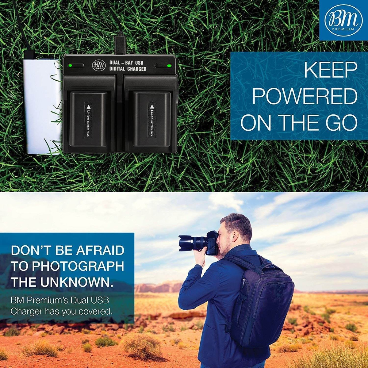 Bm Premium Np-fv70 Batería Videocámaras Sony Párr