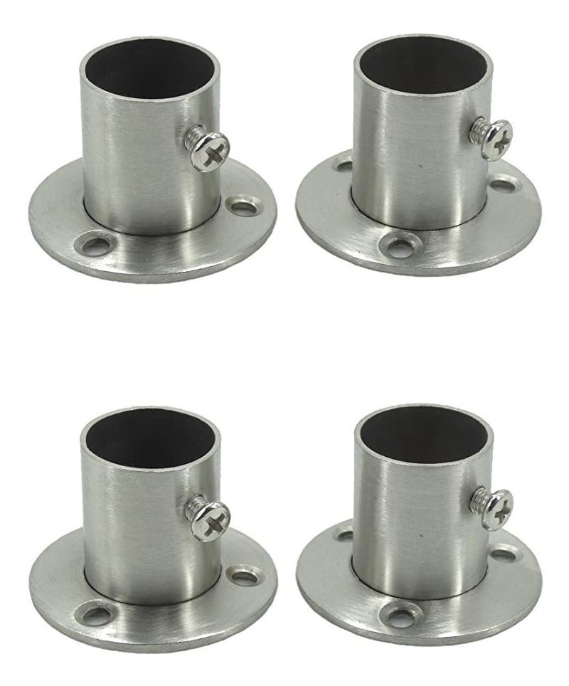 Acero Inoxidable Armario Ropero De Rod Sujetador Del Conecto