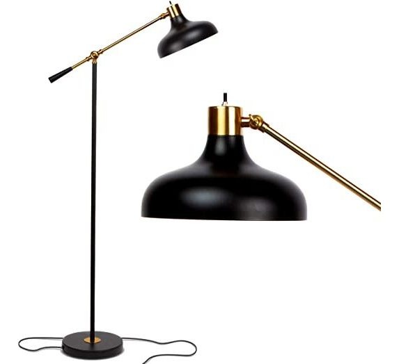 Brightech Wyatt - Lámpara De Piso Párrafo Industrial Salas D