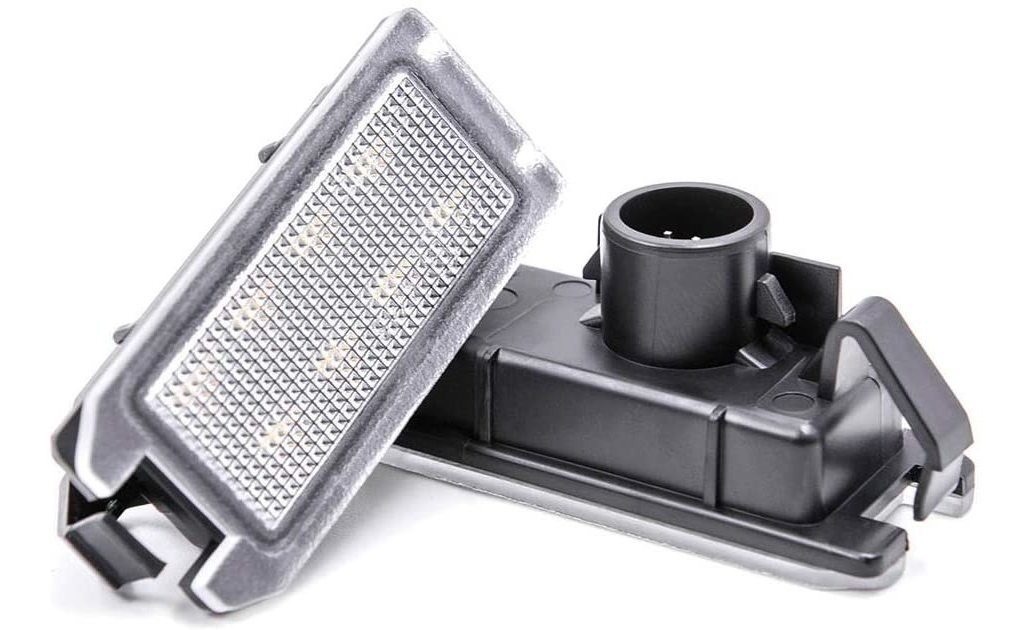 Nslumo - Lámpara Led Para Placa De Matrícula Para Fiat 500 2