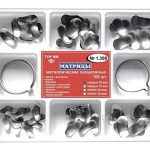 Dental Conjunto De Matrices Parciales Abombadas Matrix 100 U