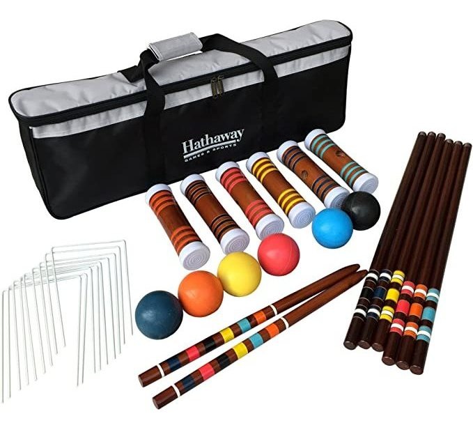 Hathaway 6 Jugadores Juego De Croquet