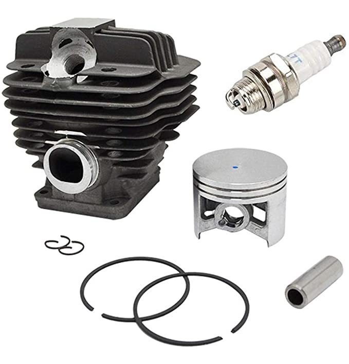 Notos 50mm Cilindro Kit De Pistón Con Bujía Ajustar A Stihl